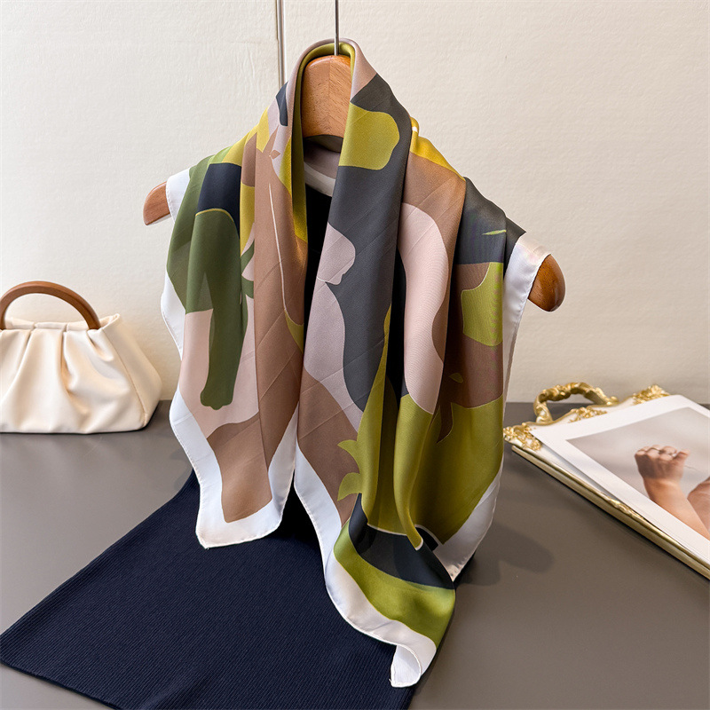 Scarf Silk Square - Nuevo Pañuelo Cuadrado para Mujer 2026,