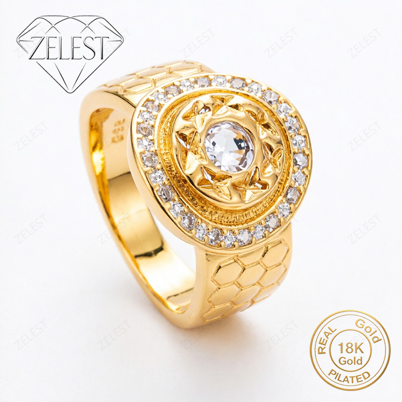 Tie Clip Silver - Anillo de Plata 925 Chapado en