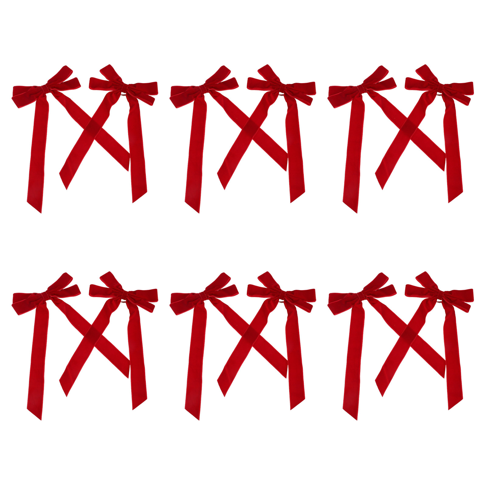 12 lazos navideños rojos, ya a - Bow Tie Pre Tied reseña y precio