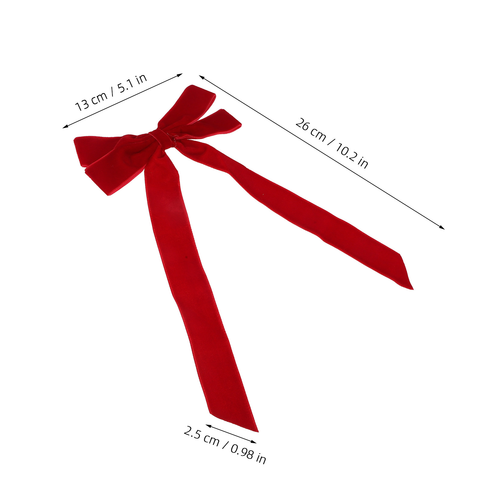 12 lazos navideños rojos, ya a - Bow Tie Pre Tied reseña y precio