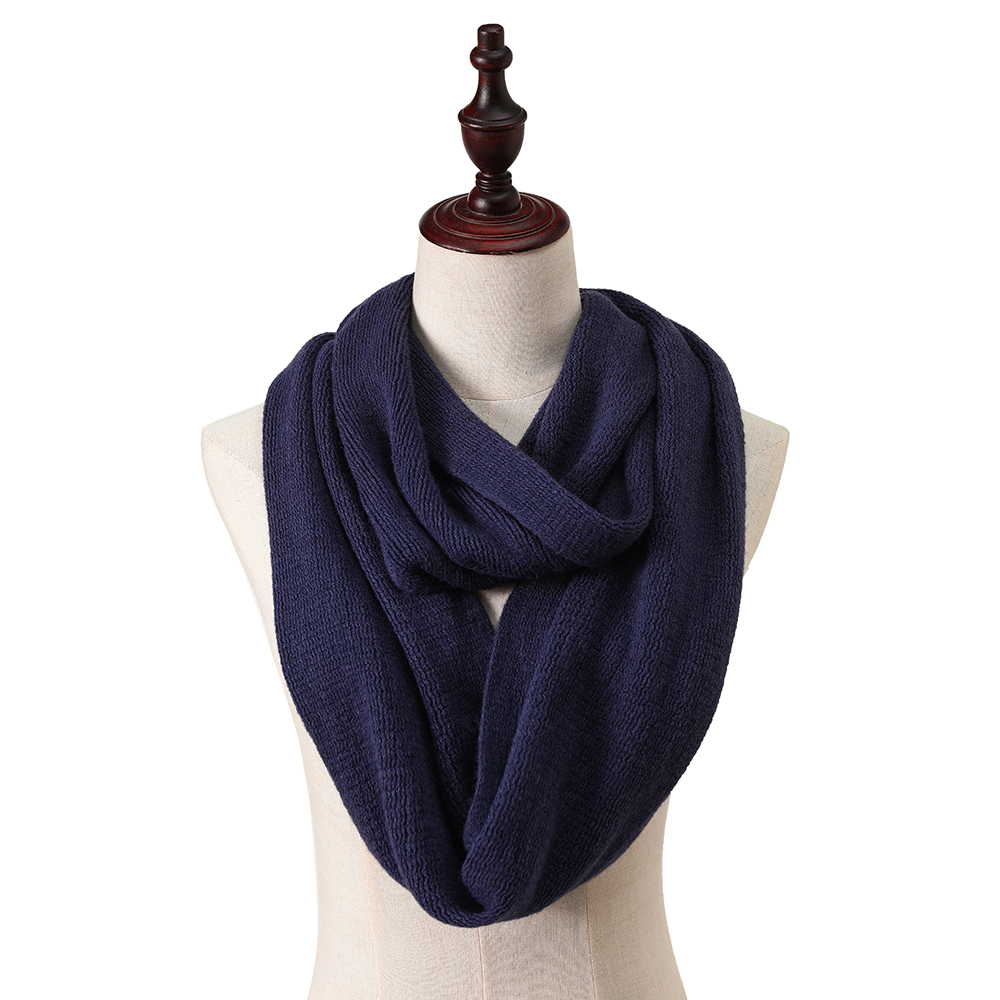 Bufanda de punto acanalado par - Infinity Scarf Knit reseña y precio