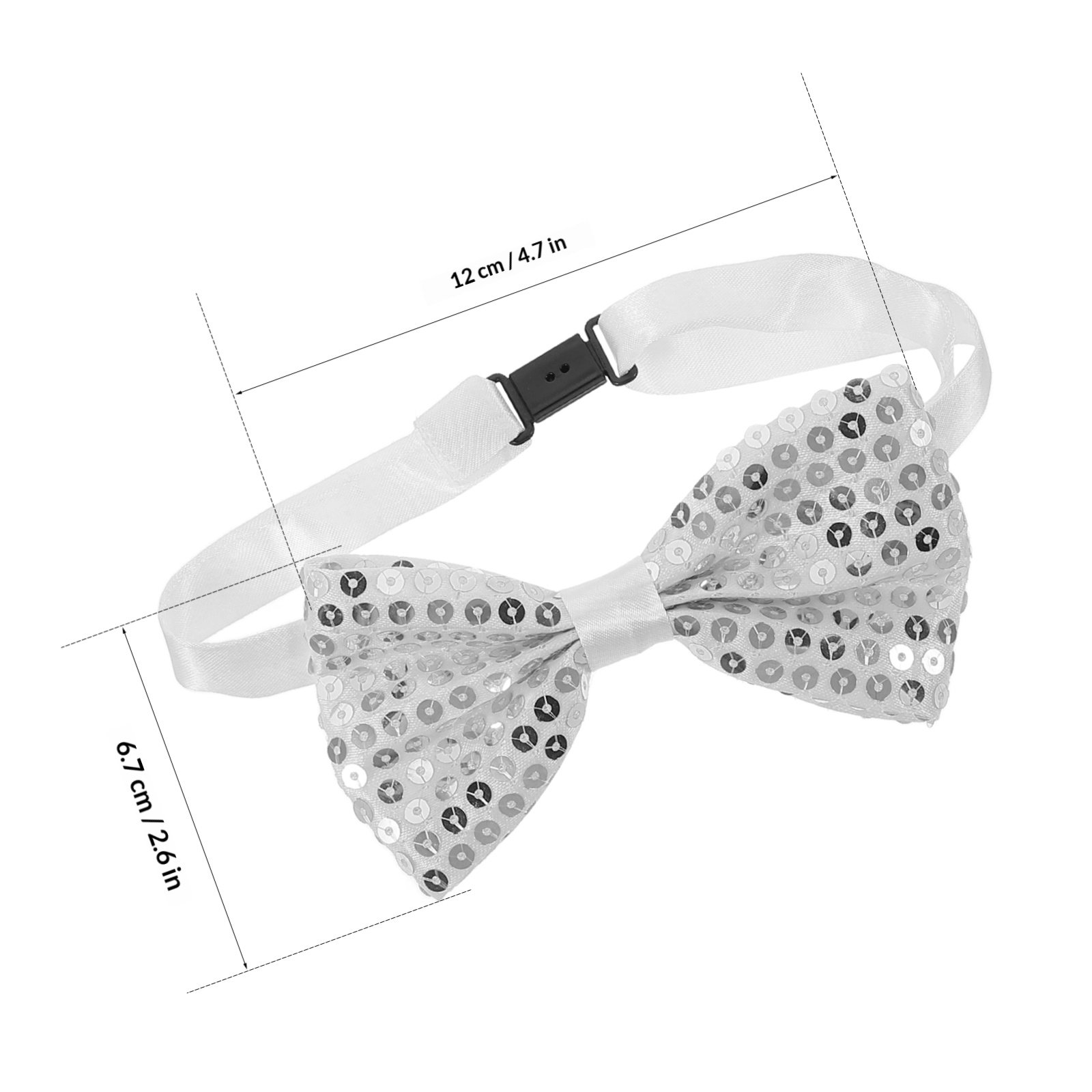 5 unidades de lazos con lentej - Bow Tie Pre Tied reseña y precio